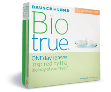 Biotrue One Day 散光隐形眼镜 | Bausch & Lomb