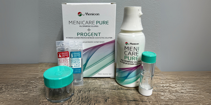 Menicon Menicare Pure + Progent 旅行套装