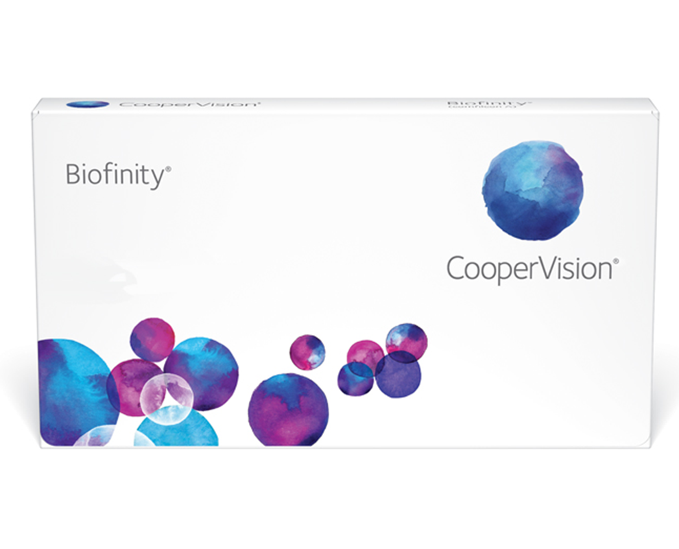 Biofinity 月抛隐形眼镜 | CooperVision