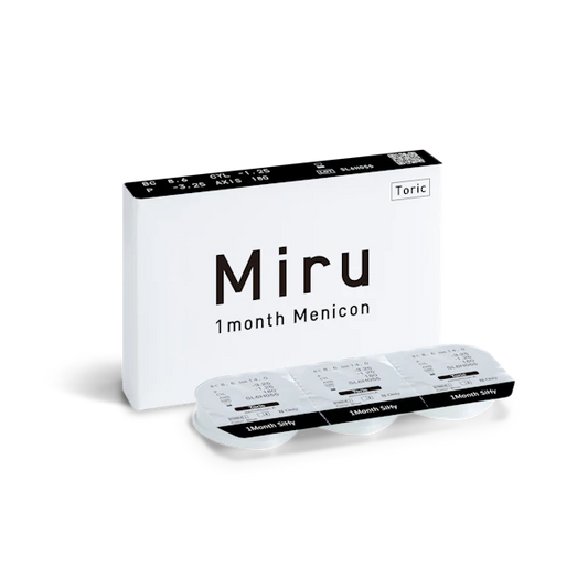 Miru 1 Month Menicon Toric Contact Lens for Astigmatism | Menicon
